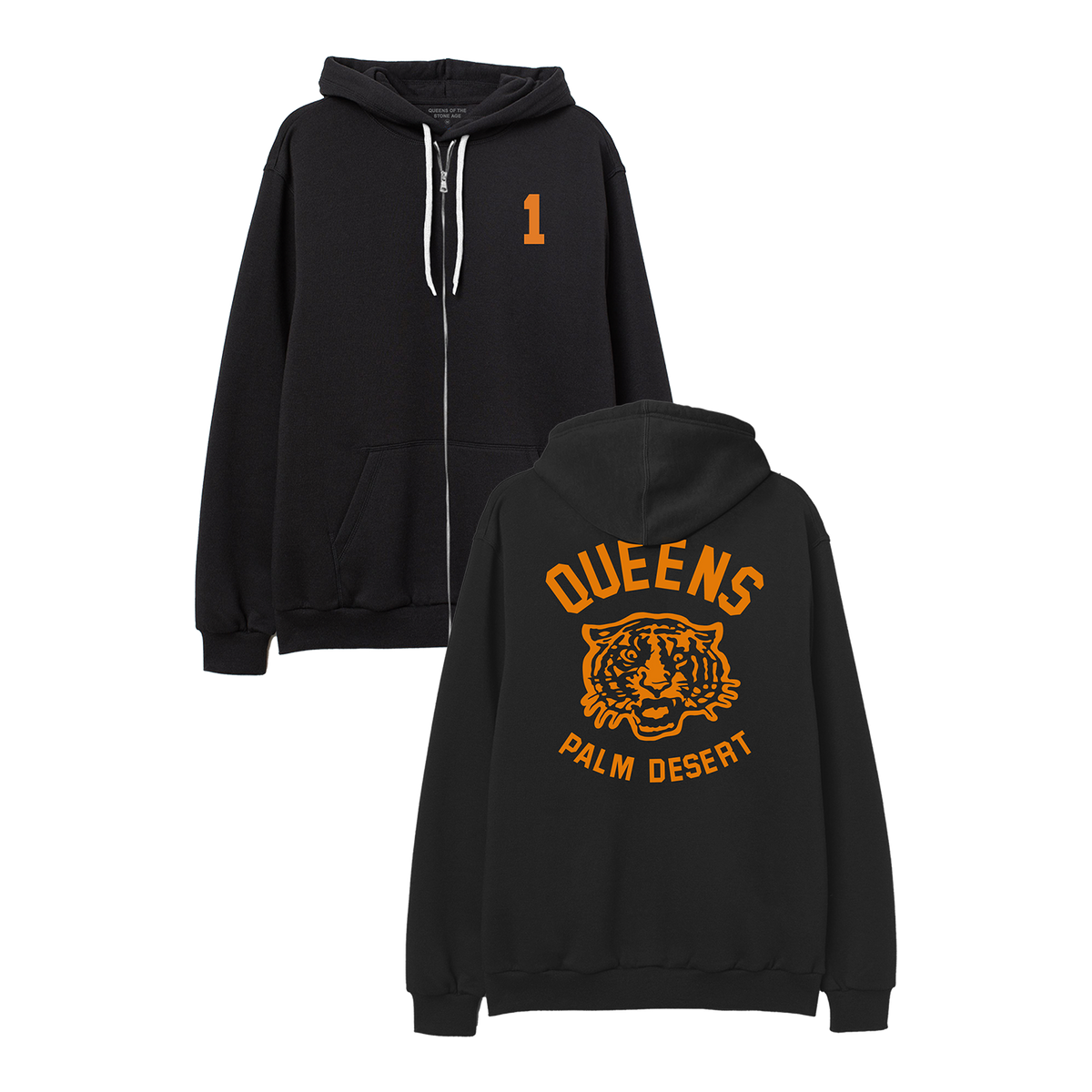Tiger Zip-Up Hoodie